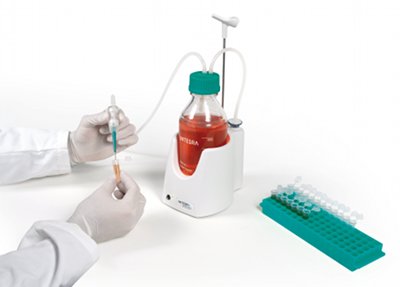 Vacusip provides benchtop aspiration and disposal of biological waste