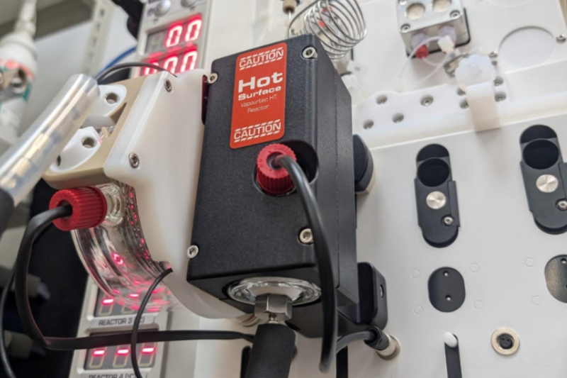 Vapourtec unveils high temperature packed bed reactor