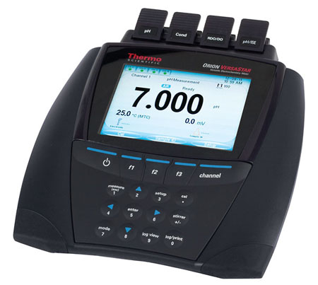 Versatile electrochemistry meter measures up to four channels at once 