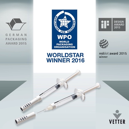 Vetter wins two coveted awards