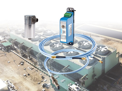 Vibration sensing solutions with transmitter interface