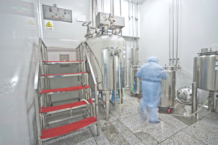 Water use scale-up from lab to finished product manufacturing