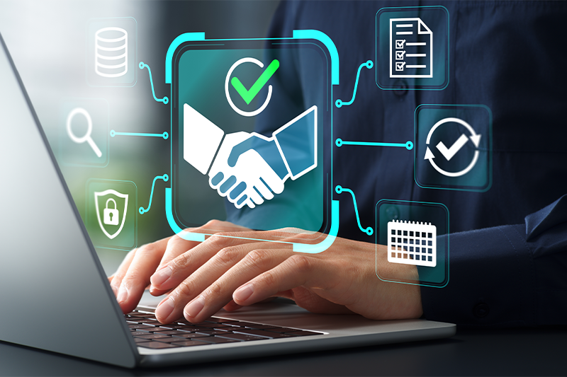 What industries benefit most from contract lifecycle management solutions?