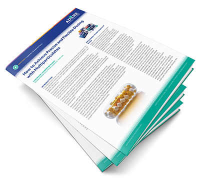 WHITE PAPER: How to achieve precise and flexible dosing with multiparticulates