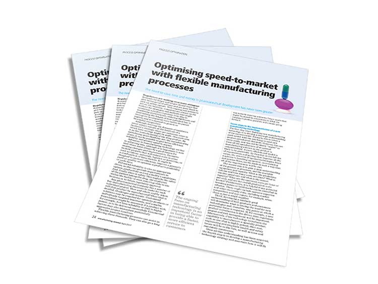 White paper: Optimising speed-to-market with flexible manufacturing processes