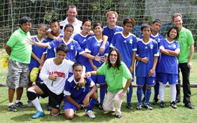 Whitehouse Scientific sponsors team at Street Child World Cup