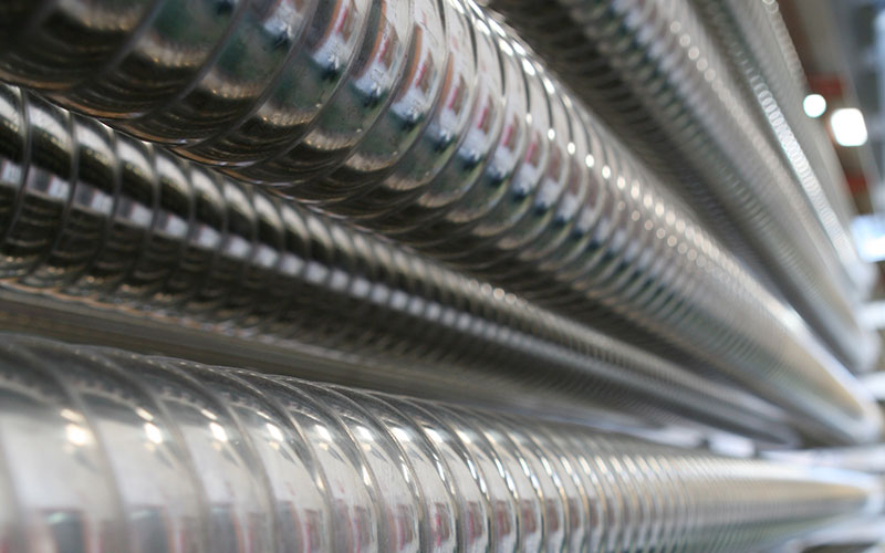 Why use corrugated tubes in heat exchangers?