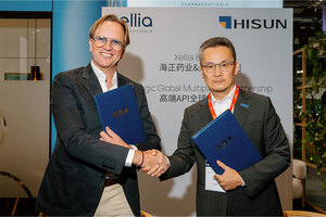 Xelia and Hisun sign strategic global multiple-API partnership