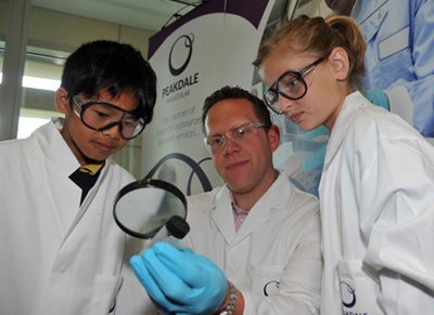 Young scientists experience the shocks, thrills and spills of science at East Kent Science Jamboree